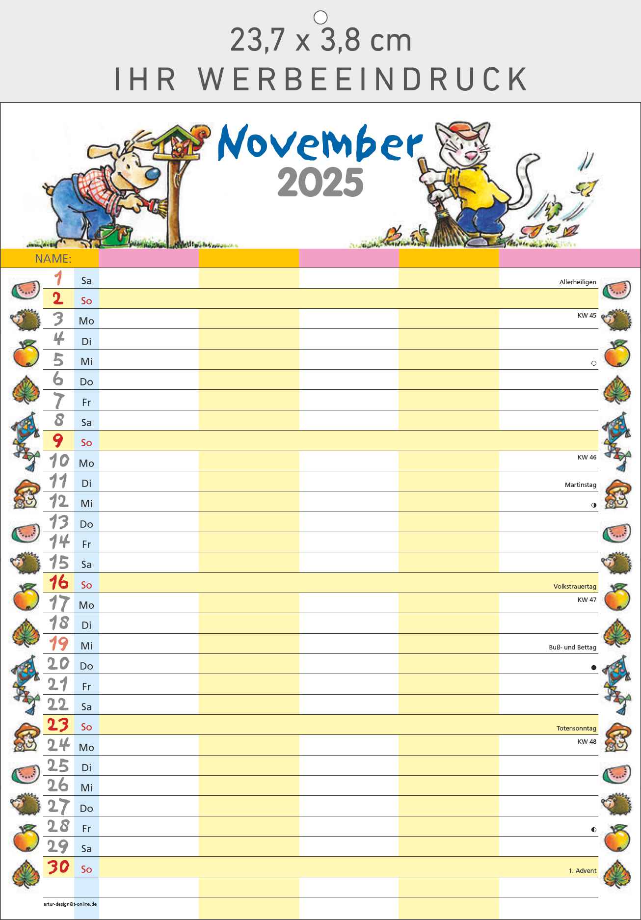 Familien-Terminkalender