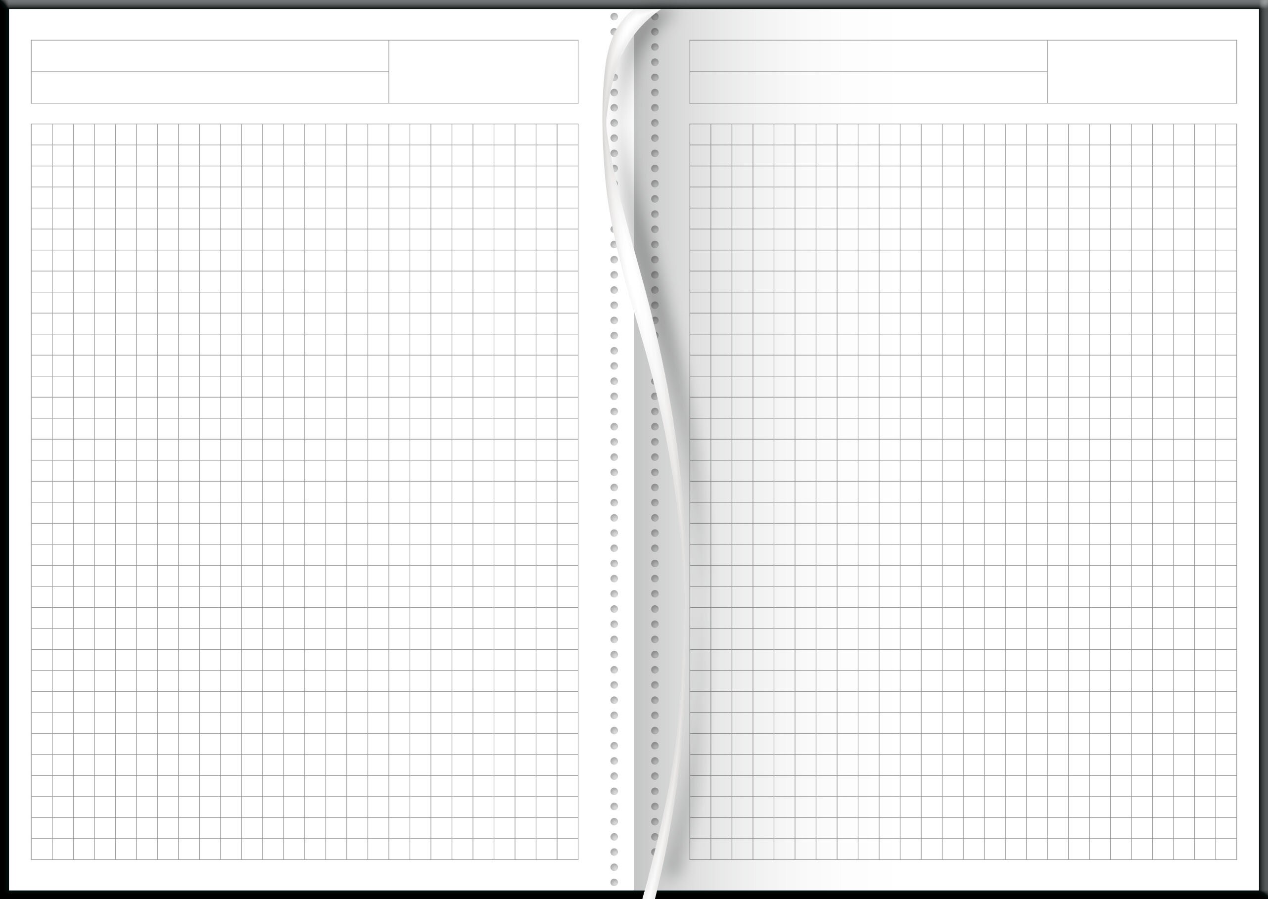 Notizbuch A5 Trend kariert
Soft-Touch Flex schwarz
